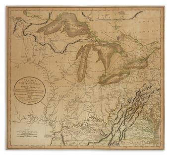 (GREAT LAKES.) Chatelain, Henri. Carte du Canada ou de la Nouvelle France.
